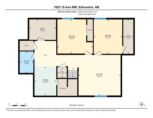 Floor plan - 1923 19 Avenue, Edmonton, AB - Other