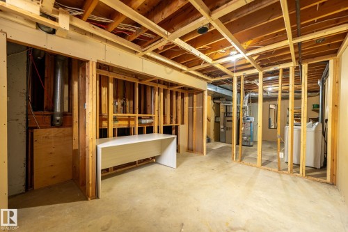 744 Saddleback Road, Edmonton, AB - Indoor Photo Showing Basement