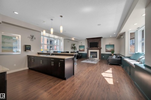 122 655 Watt Boulevard, Edmonton, AB - Indoor With Fireplace