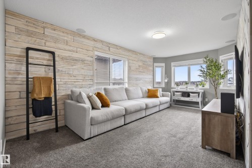 2110 53 Street, Edmonton, AB - Indoor Photo Showing Living Room