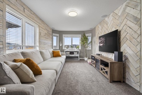 2110 53 Street, Edmonton, AB - Indoor Photo Showing Living Room