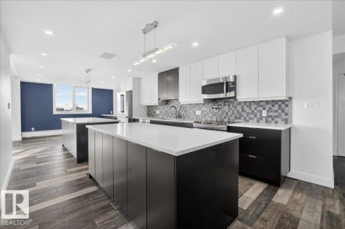 1806 9835 113 Street, Edmonton, AB - Indoor Photo Showing Kitchen With Upgraded Kitchen