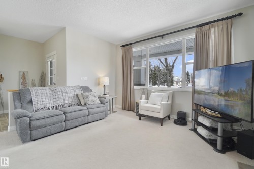 103 Griesbach Road, Edmonton, AB - Indoor Photo Showing Living Room
