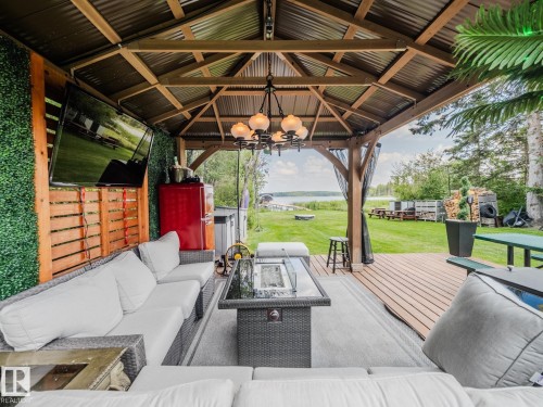 213 Lakeshore Drive, Rural Athabasca County, AB - Outdoor With Deck Patio Veranda With Exterior
