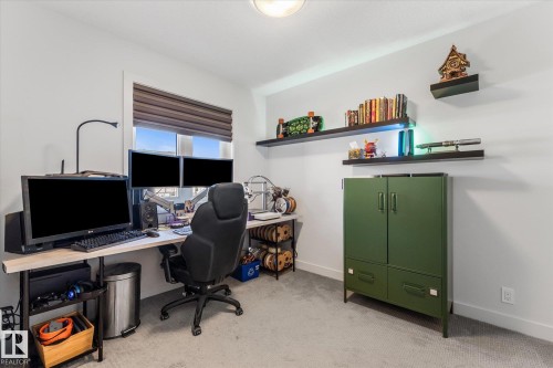 21 Kenton Way, Spruce Grove, AB - Indoor Photo Showing Office