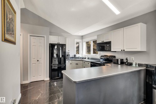 11239 12 Avenue, Edmonton, AB - Indoor Photo Showing Kitchen With Double Sink
