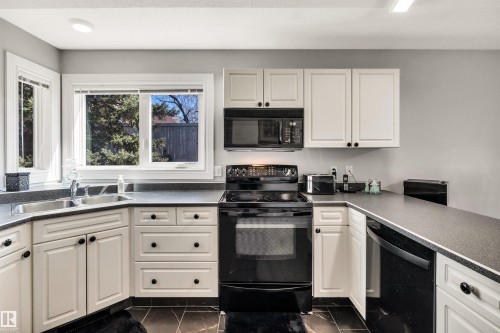 11239 12 Avenue, Edmonton, AB - Indoor Photo Showing Kitchen With Double Sink