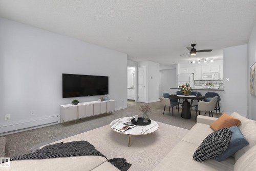 #113 13625 34 St Nw, Edmonton, AB - Indoor Photo Showing Living Room