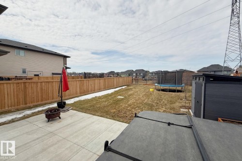 Viewing the massive rear yard! - 12846 204 Street, Edmonton, AB - Outdoor