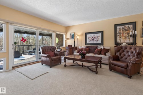 76 Willow Way, Edmonton, AB - Indoor Photo Showing Living Room