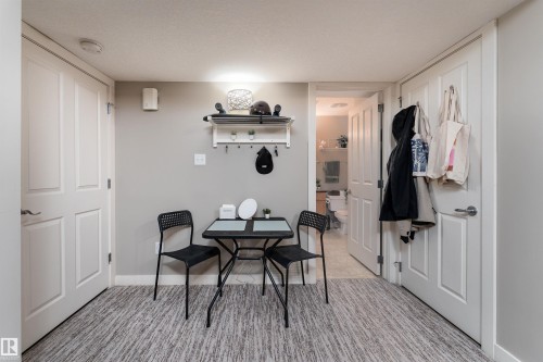 Dining room with baseboards - 10906 72 Avenue, Edmonton, AB - Indoor
