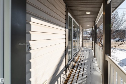 View of porch - 10906 72 Avenue, Edmonton, AB - Outdoor With Exterior