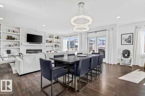 915 177 Street, Edmonton, AB - Indoor With Fireplace
