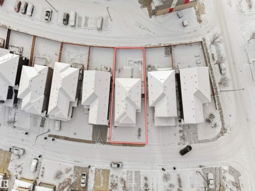 Aerial perspective of a multi-unit property with a gabled roofline - 20827 130 Avenue Nw, Edmonton, AB - Other