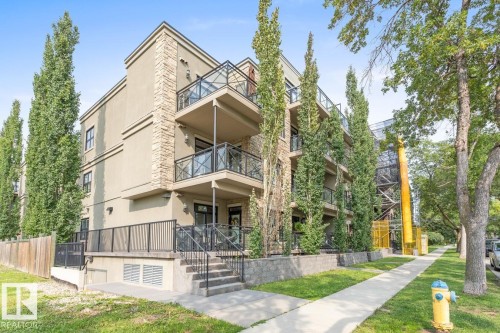 406 10808 71 Avenue, Edmonton, AB - Outdoor With Balcony With Facade