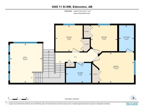 Floor plan - 3545 11 Street, Edmonton, AB - Other