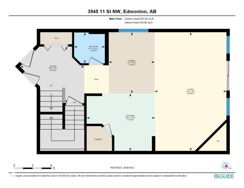 Floor plan - 3545 11 Street, Edmonton, AB - Other