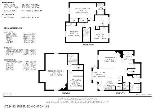 Floor plan - 17224 83 Street, Edmonton, AB - Other