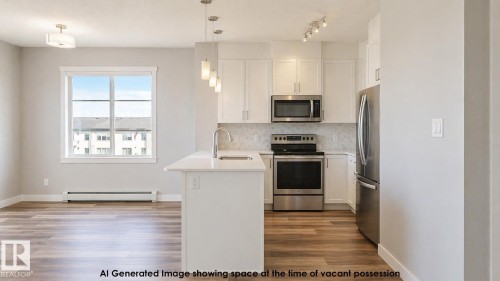 426 812 Welsh Dr, Edmonton, AB - Indoor Photo Showing Kitchen