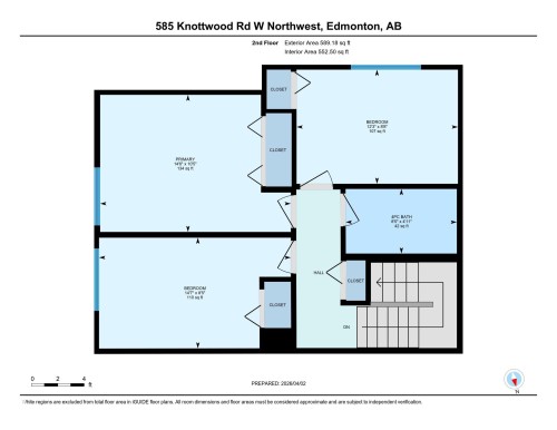 Floor plan - 585 Knottwood Road W, Edmonton, AB - Other