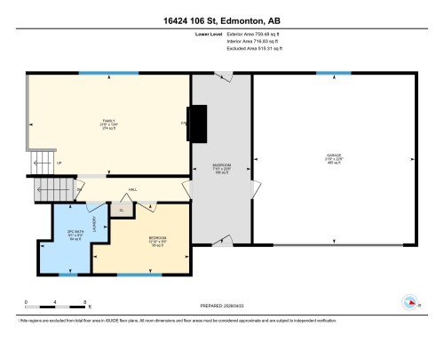 Floor plan - 16424 106 Street, Edmonton, AB - Other