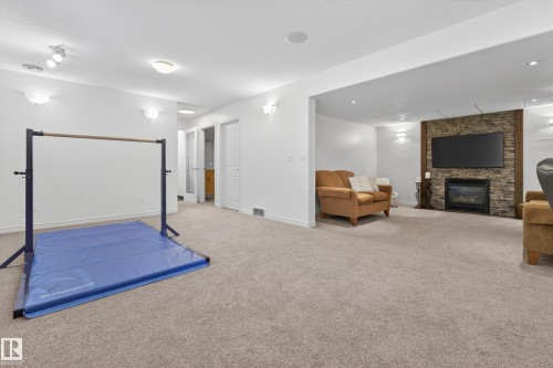 339 Foxboro Drive, Sherwood Park, AB - Indoor With Fireplace