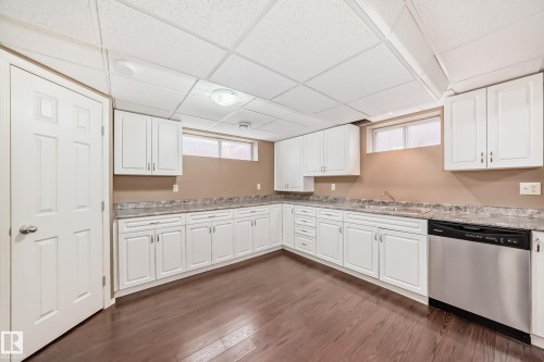 4631 43 Avenue, Edmonton, AB - Indoor Photo Showing Kitchen With Upgraded Kitchen