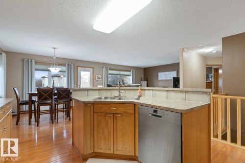 1 Birchwood Close, Leduc, AB - Indoor Photo Showing Kitchen With Double Sink