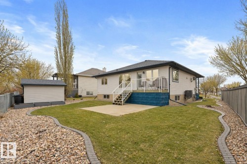 1 Birchwood Close, Leduc, AB - Outdoor With Deck Patio Veranda With Exterior