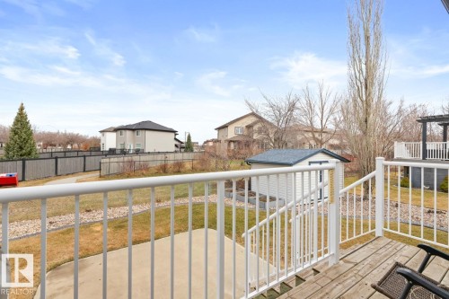 1 Birchwood Close, Leduc, AB - Outdoor With Deck Patio Veranda With Exterior