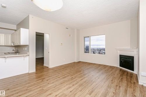 1701 10649 Saskatchewan Drive, Edmonton, AB - Indoor With Fireplace