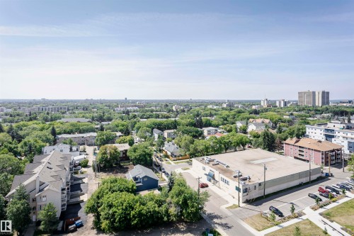 Image quality insufficient for description - 1701 10649 Saskatchewan Drive, Edmonton, AB - Outdoor With View