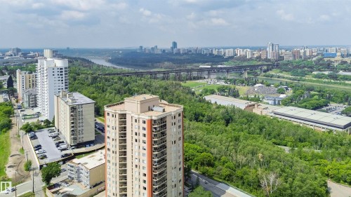 1701 10649 Saskatchewan Drive, Edmonton, AB - Outdoor With View