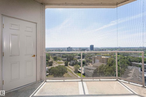 Private Primary balcony - 1701 10649 Saskatchewan Drive, Edmonton, AB - Indoor Photo Showing Other Room