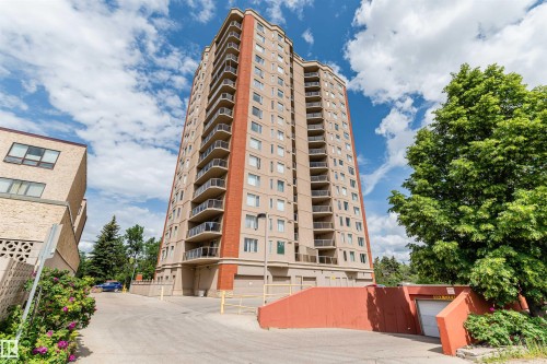 1701 10649 Saskatchewan Drive, Edmonton, AB - Outdoor With Facade