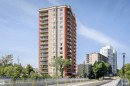 Exterior - 1701 10649 Saskatchewan Drive, Edmonton, AB  - Outdoor With Facade 