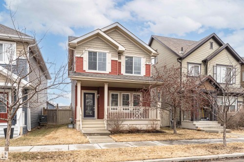 4613 Crabapple Run Run, Edmonton, AB - Outdoor With Deck Patio Veranda With Facade