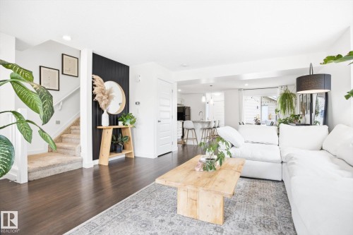 2061 Trumpeter Way, Edmonton, AB - Indoor Photo Showing Living Room