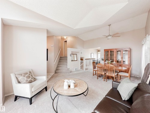 67 Arcand Drive, St. Albert, AB - Indoor Photo Showing Living Room