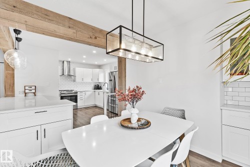10315 47 Street, Edmonton, AB - Indoor Photo Showing Dining Room