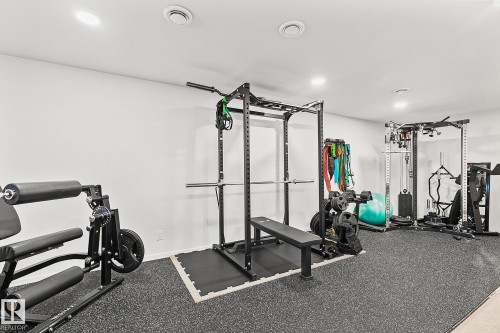 10315 47 Street, Edmonton, AB - Indoor Photo Showing Gym Room