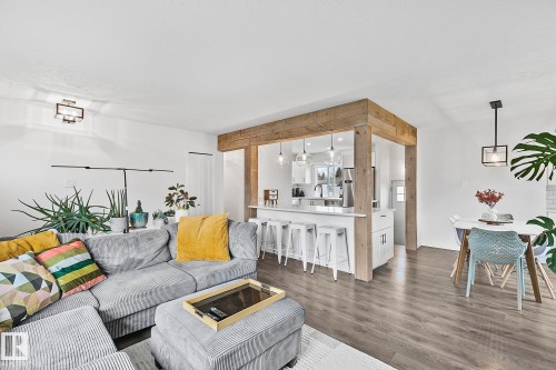 10315 47 Street, Edmonton, AB - Indoor Photo Showing Living Room