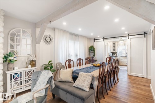 5016 44 Ave, Calmar, AB - Indoor Photo Showing Dining Room