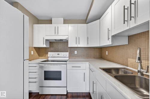 1556 69 Street, Edmonton, AB - Indoor Photo Showing Kitchen With Double Sink