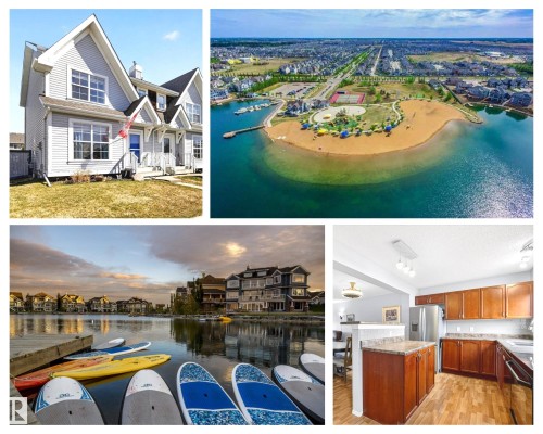 7410 14A Avenue, Edmonton, AB - Outdoor With Body Of Water With View