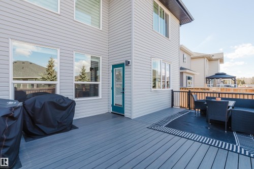 164 Hemingway Crescent, Spruce Grove, AB - Outdoor With Deck Patio Veranda With Exterior