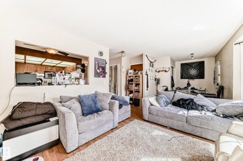 12005 95A Street, Edmonton, AB - Indoor Photo Showing Living Room