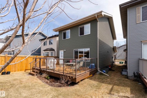3199 Carpenter Landing Landing, Edmonton, AB - Outdoor With Deck Patio Veranda With Exterior