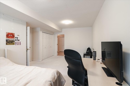 The property features white walls, light-colored carpeting, and a ceiling light fixture - 128 Weaver Drive, Edmonton, AB - Indoor