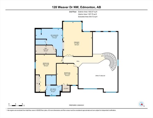 Floor plan - 128 Weaver Drive, Edmonton, AB - Other